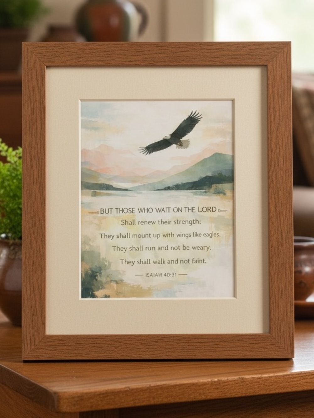 DDS Art Print, 8x10, Bible Verse, Paper Print, Unframed, Nature Series